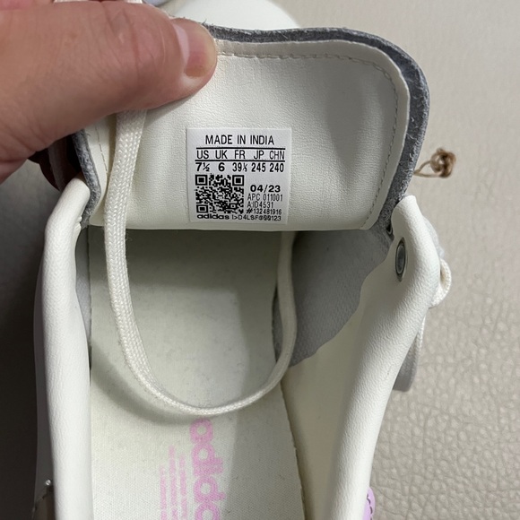 NWT - Adidas Stan Smith Women’s Sneakers Purple Beige Mix - US 7.5/EU 39 1/3 - Picture 8 of 8